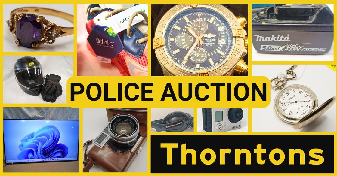 Police & Others Auction 19.2.26 TH132996 by Thornton Auctions